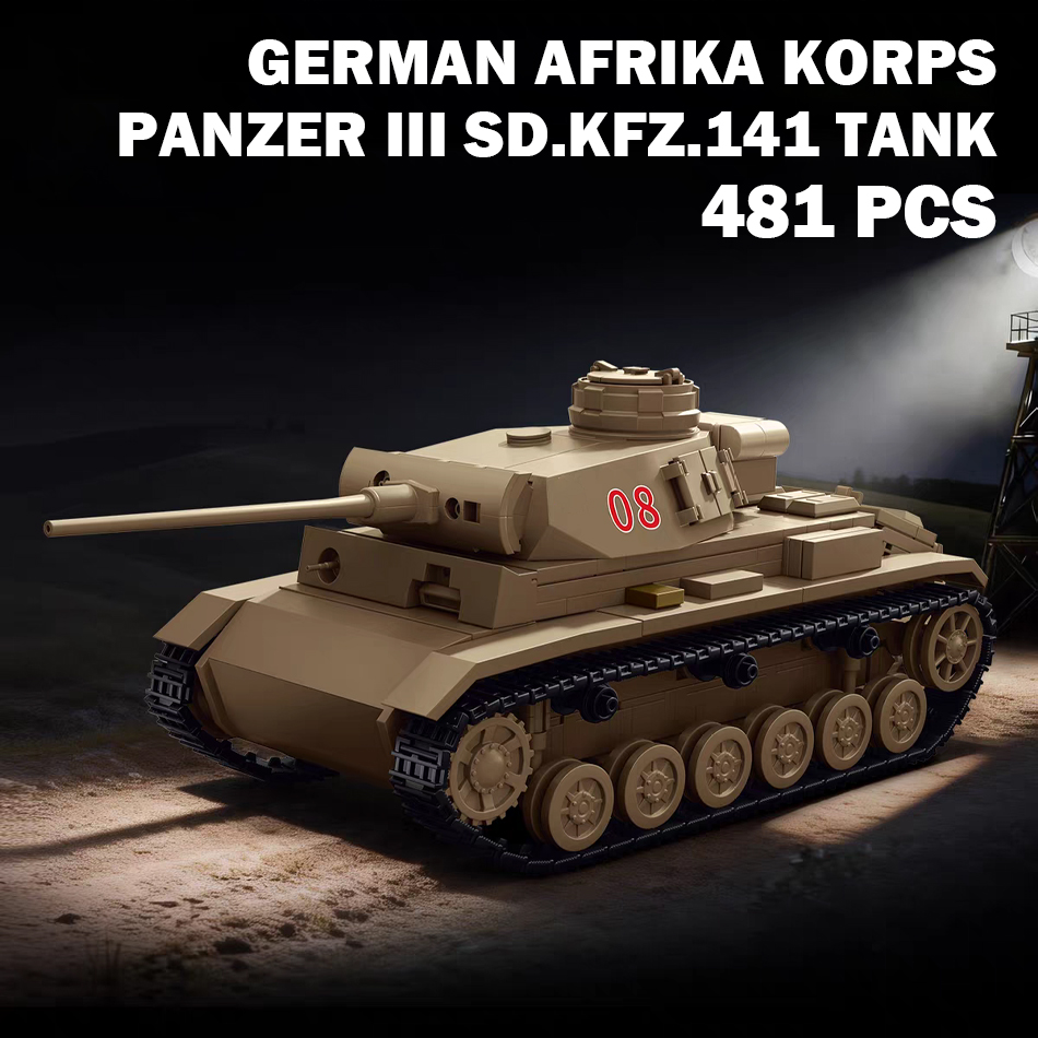 Lego Compatible Military Tank - Blocchi da Costruzione Carro Armato Panzer
