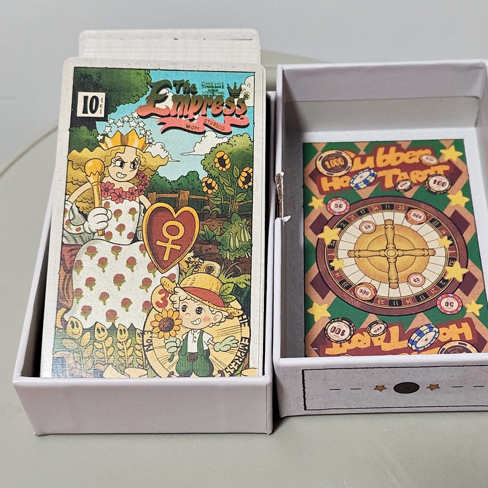 Tarot Cards Deck With Guidebook - Mazzo di Tarocchi Vintage 