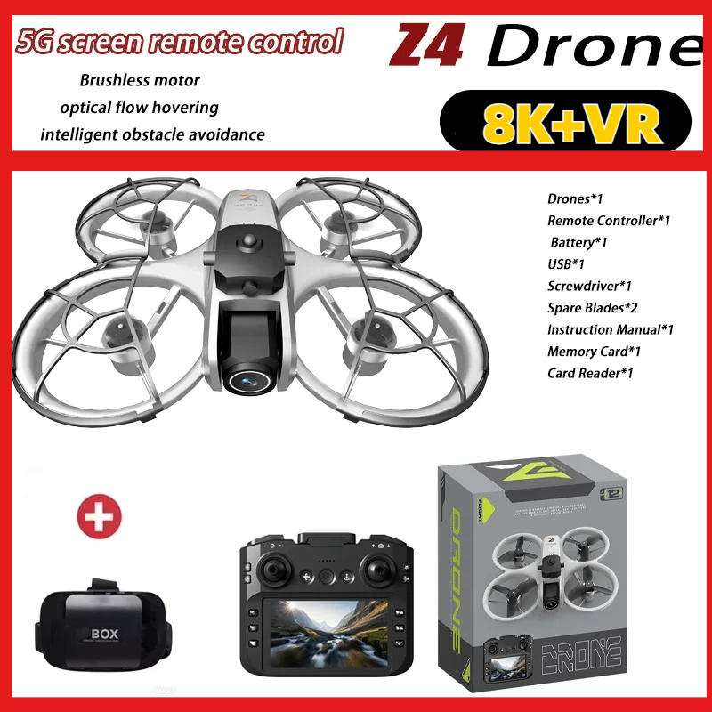 Fpv Brushless Rc Drone 4K - Nuovo Drone Z4 Mini con Fotocamera