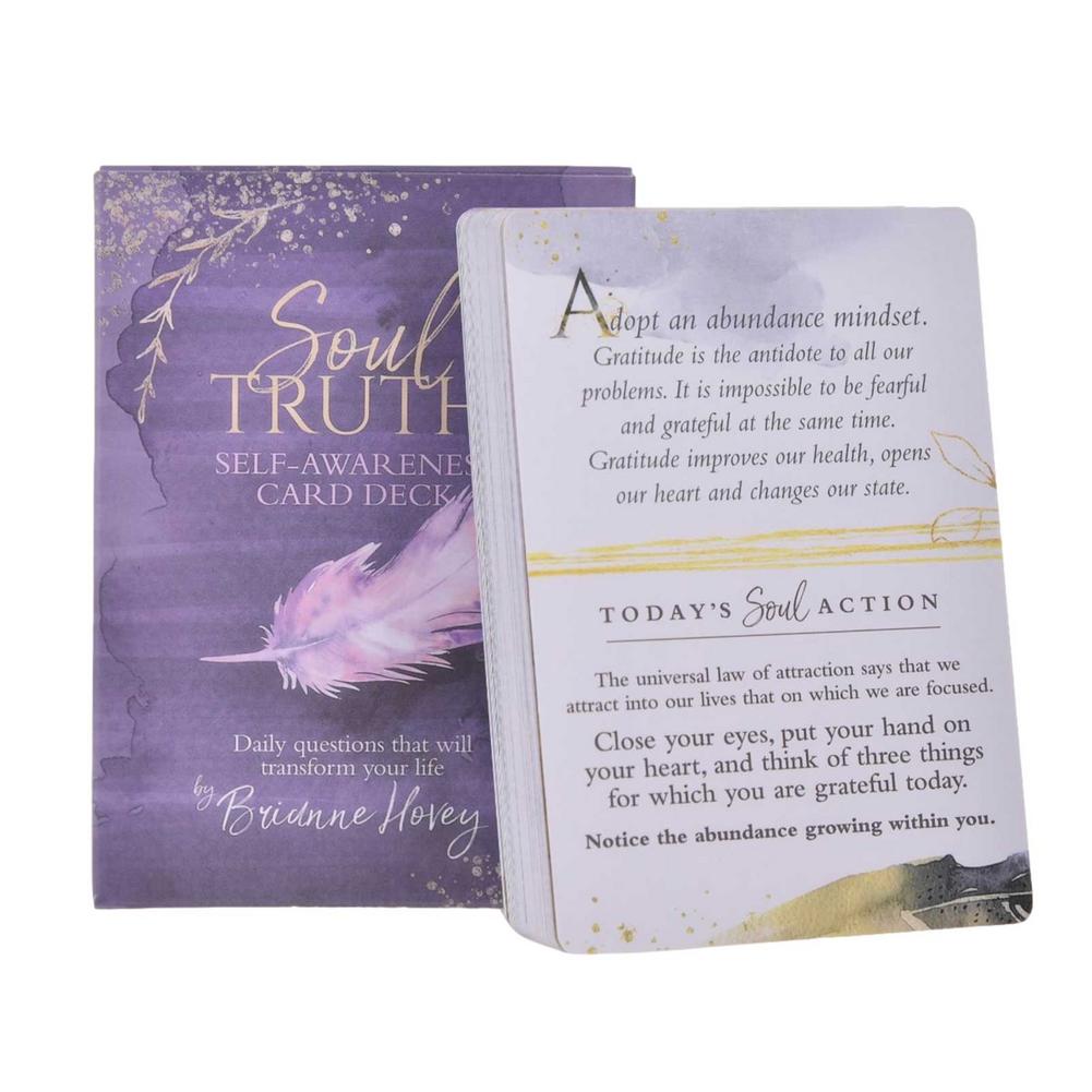 Tarot Cards Deck With Guidebook - Mazzo di carte per l'autocapevolezza dell'anima