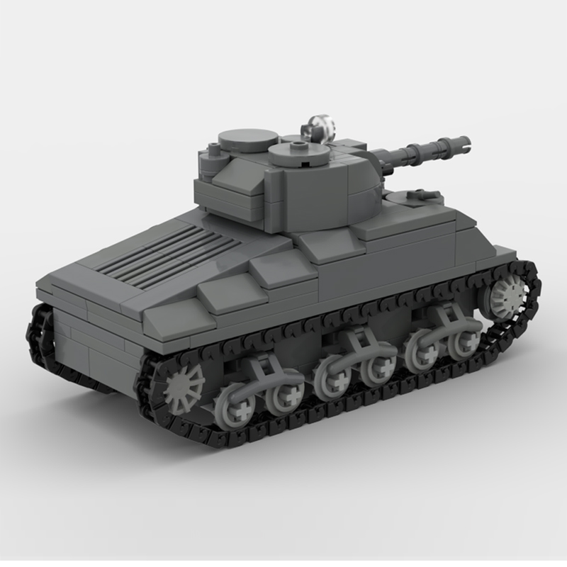 Modellino di Carro Armato M4A3 - Lego Compatible Military Tank recensione e prezzo