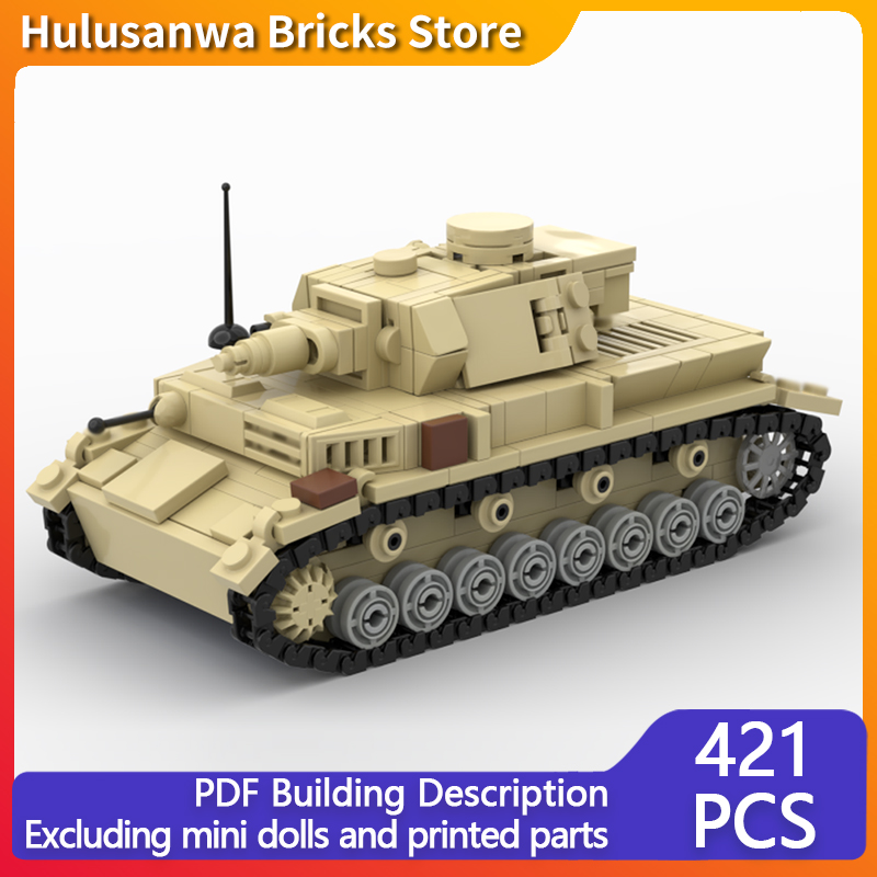 Modellino Carro Armato Panzer  - Lego Compatible Military Tank recensione e prezzo