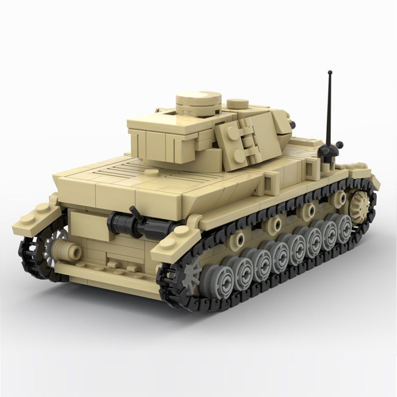 Modellino Carro Armato Panzer  - Lego Compatible Military Tank recensione e prezzo