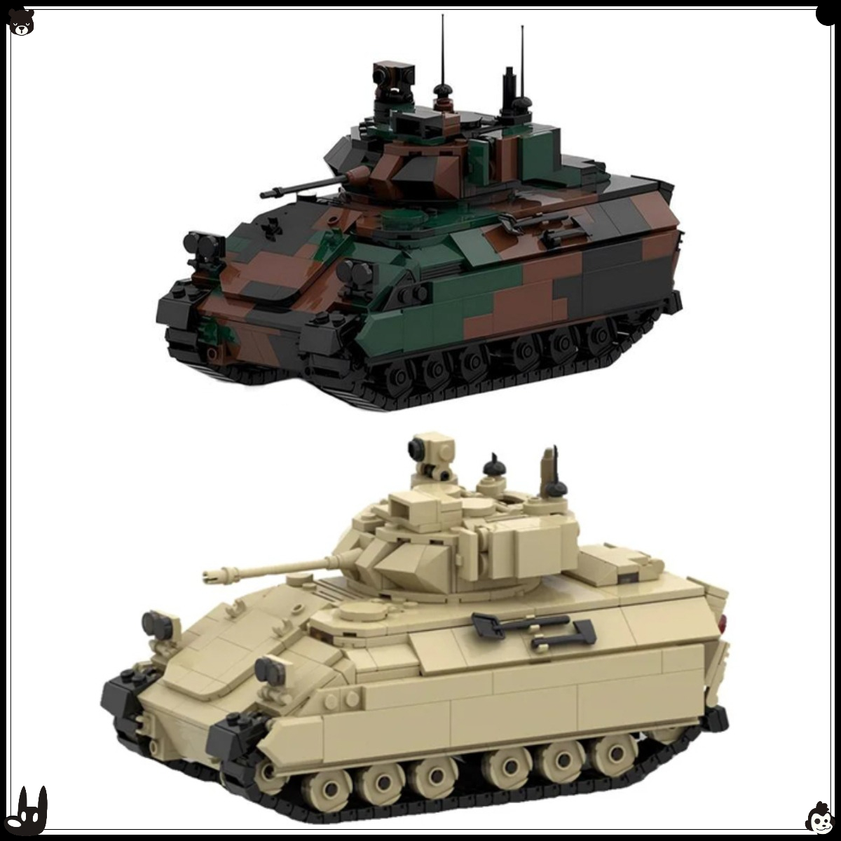 MOC Serie Militare Tracked Vei - Lego Compatible Military Tank recensione e prezzo